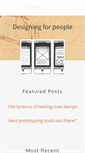 Mobile Screenshot of humaneinterface.net